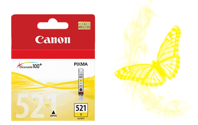 Canon Originalpatrone CLI521Y Yellow