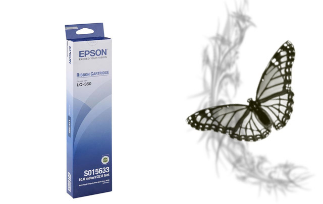Epson Originalfarbband C13S015633/ C13S015021 Black