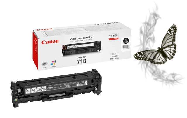 Canon Originaltoner 718 2662B002 Black