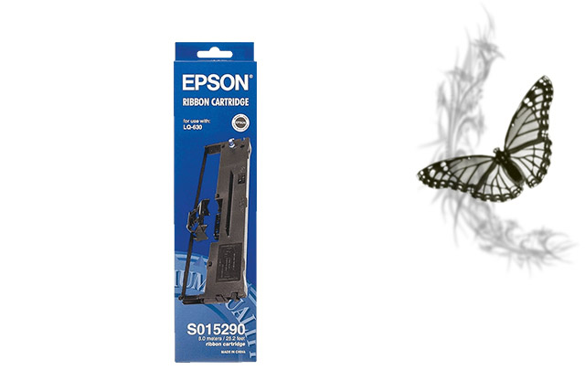 Epson Originalfarbband C13S015307 Black
