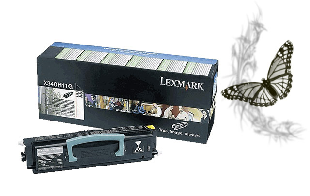 Lexmark Originaltoner X340H11G Prebate Black