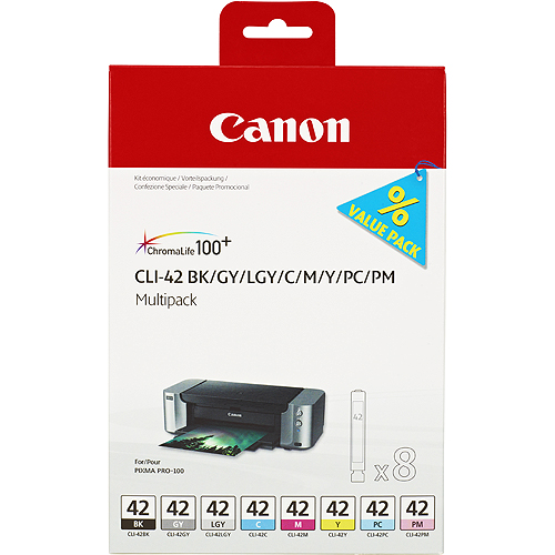 Canon Originalpatronenset CLI42 6384B010  CMYKPCPMGLG