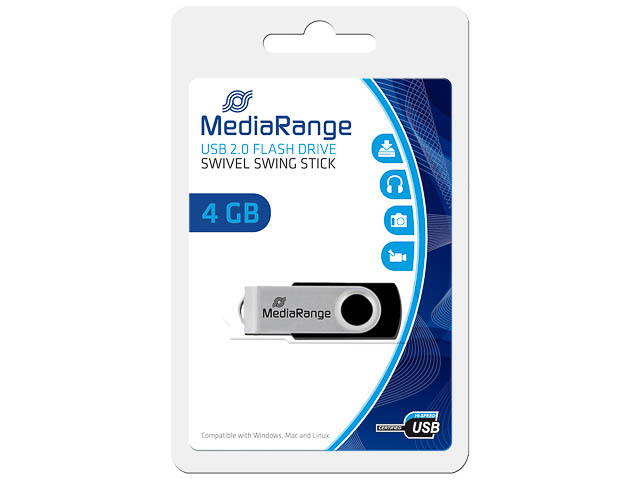 MediaRange USB Speicherstick, 4GB