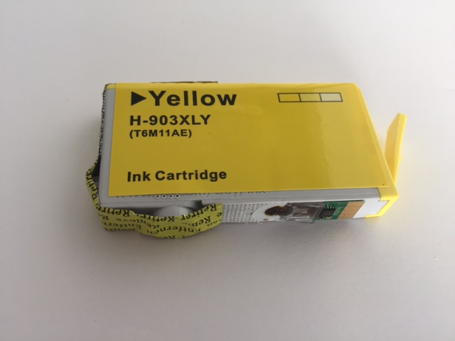 NoName Refillpatrone ersetzt HP903XL 907XL T6M11AE Yellow